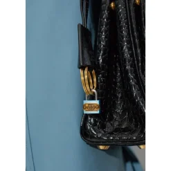 Tilbehør Til Tasker<Balenciaga Hængelåsformet vedhæng Blå