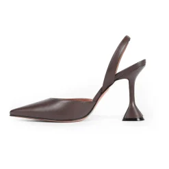 Pumps|Stiletter<Amina Muaddi Holli Sling 95 Brun