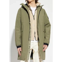 Frakker<Stone Island Hooded Parka Grøn