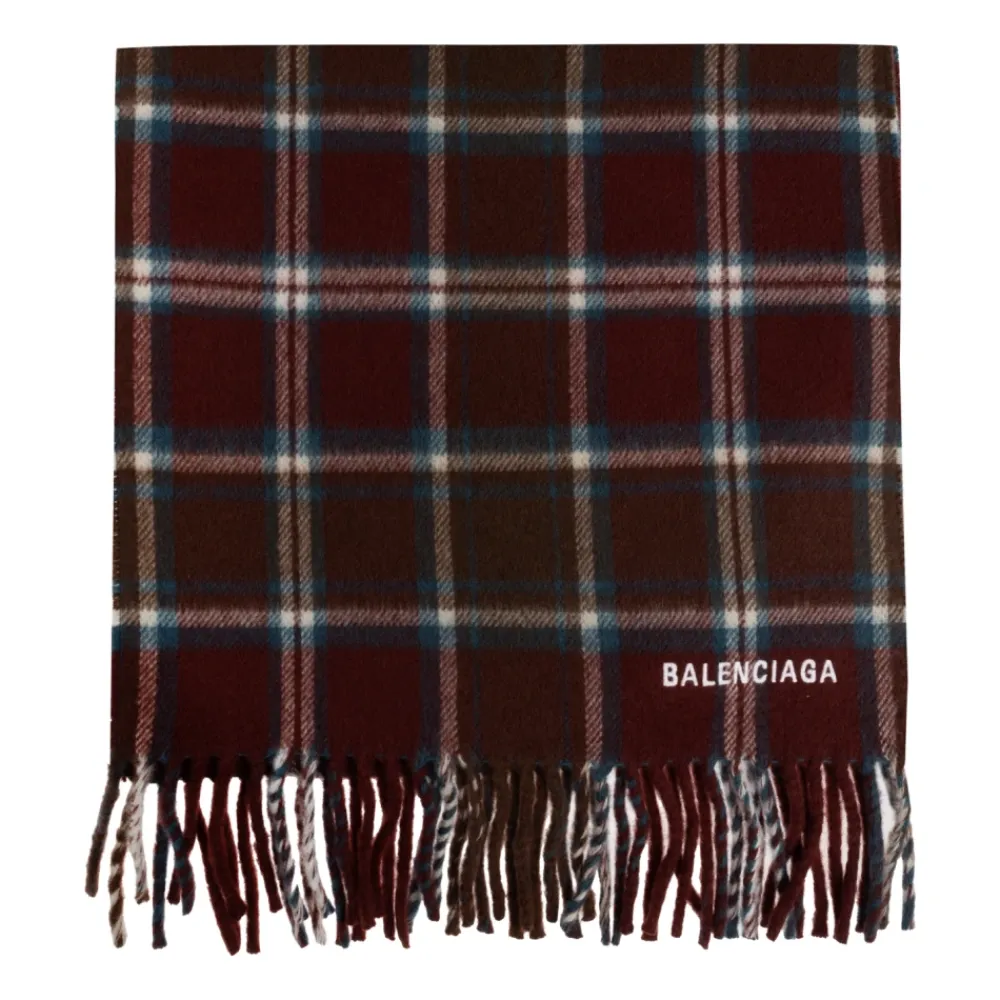 Halstørklæder Og Tørklæder^Balenciaga Hooded Scarf Rød