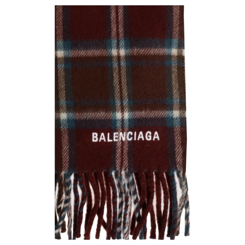 Halstørklæder Og Tørklæder^Balenciaga Hooded Scarf Rød