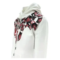 Trøjer<Marcelo Burlon Hoodies Hvid