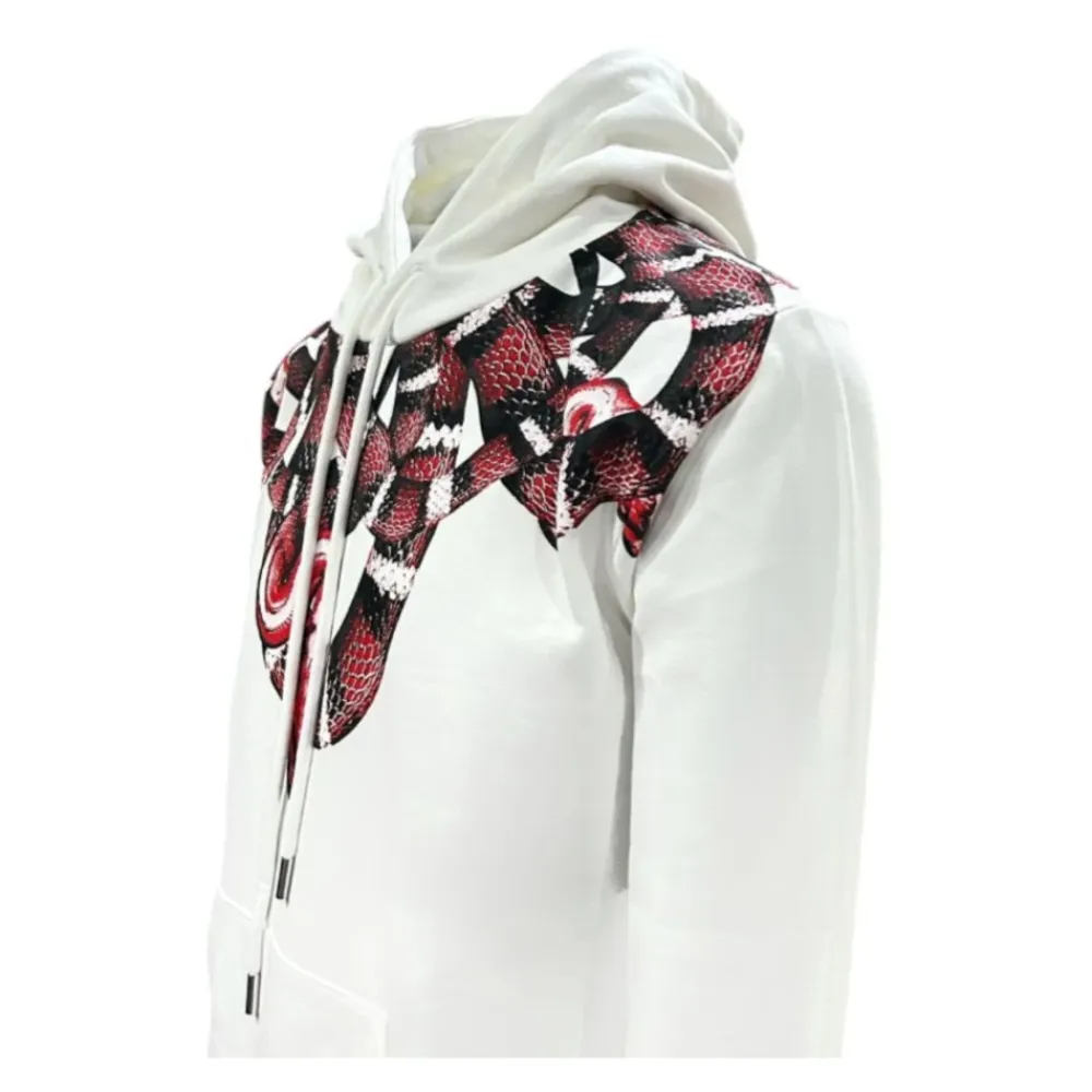 Trøjer<Marcelo Burlon Hoodies Hvid