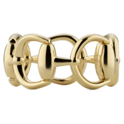 Smykker^Gucci Horsebit Ring i t d Gul