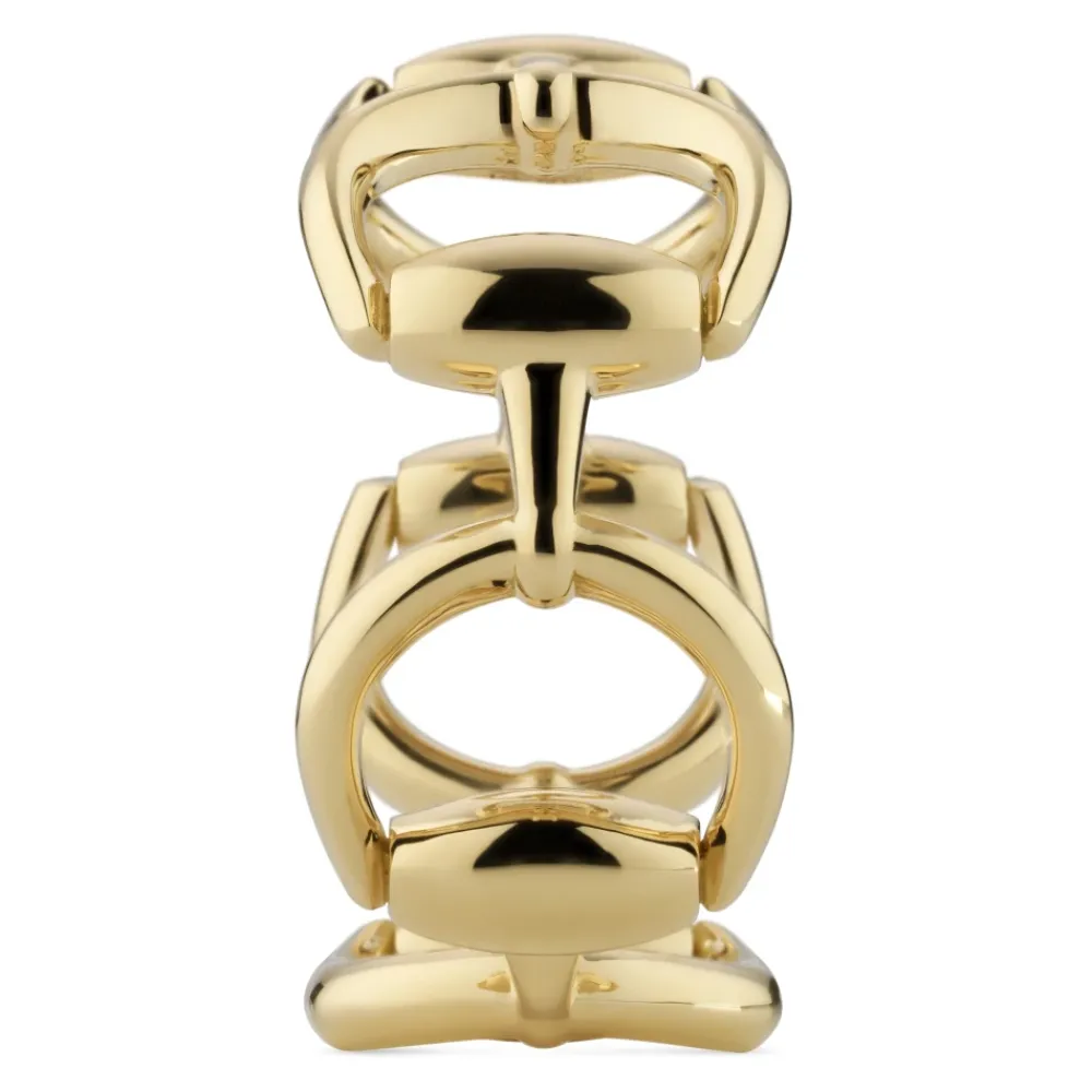 Smykker^Gucci Horsebit Ring i t d Gul