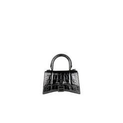 Bæltetasker^Balenciaga Hourglass Håndtaske Sort