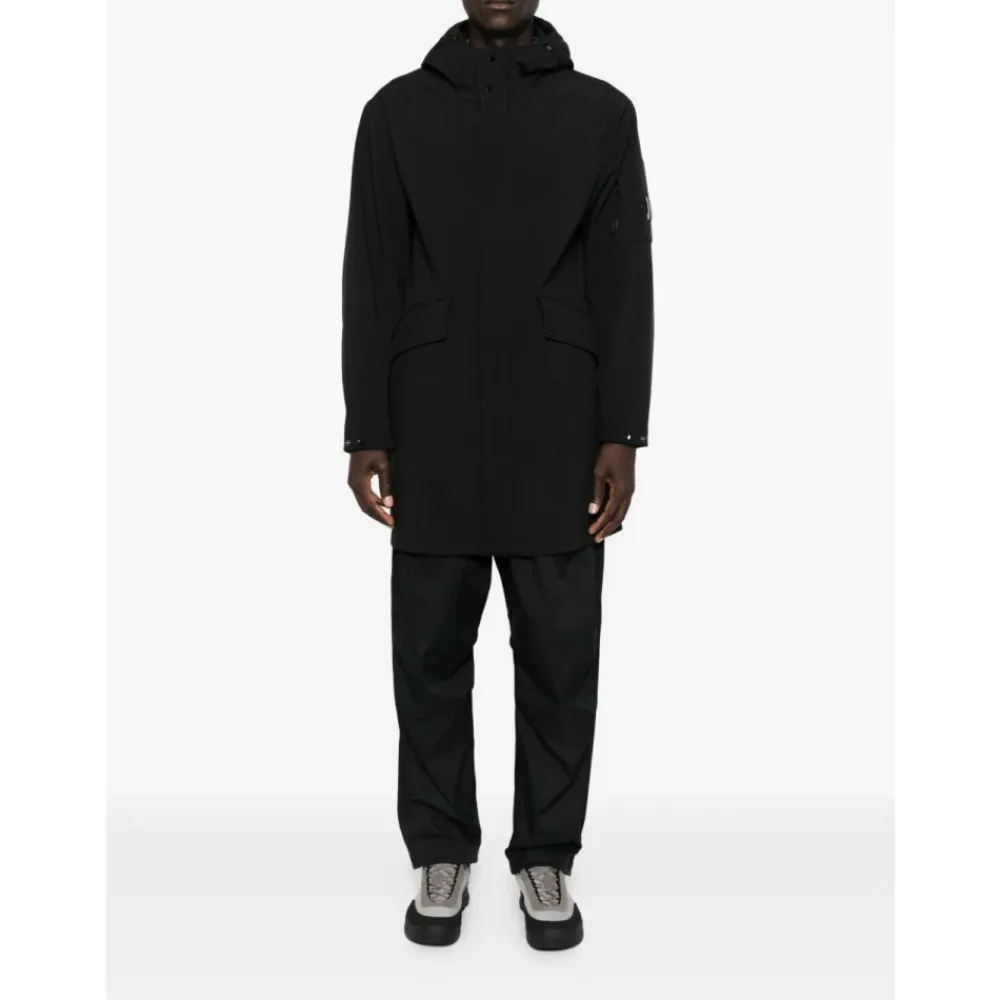 Frakker^C.P. Company Hætte Gabardine Sort