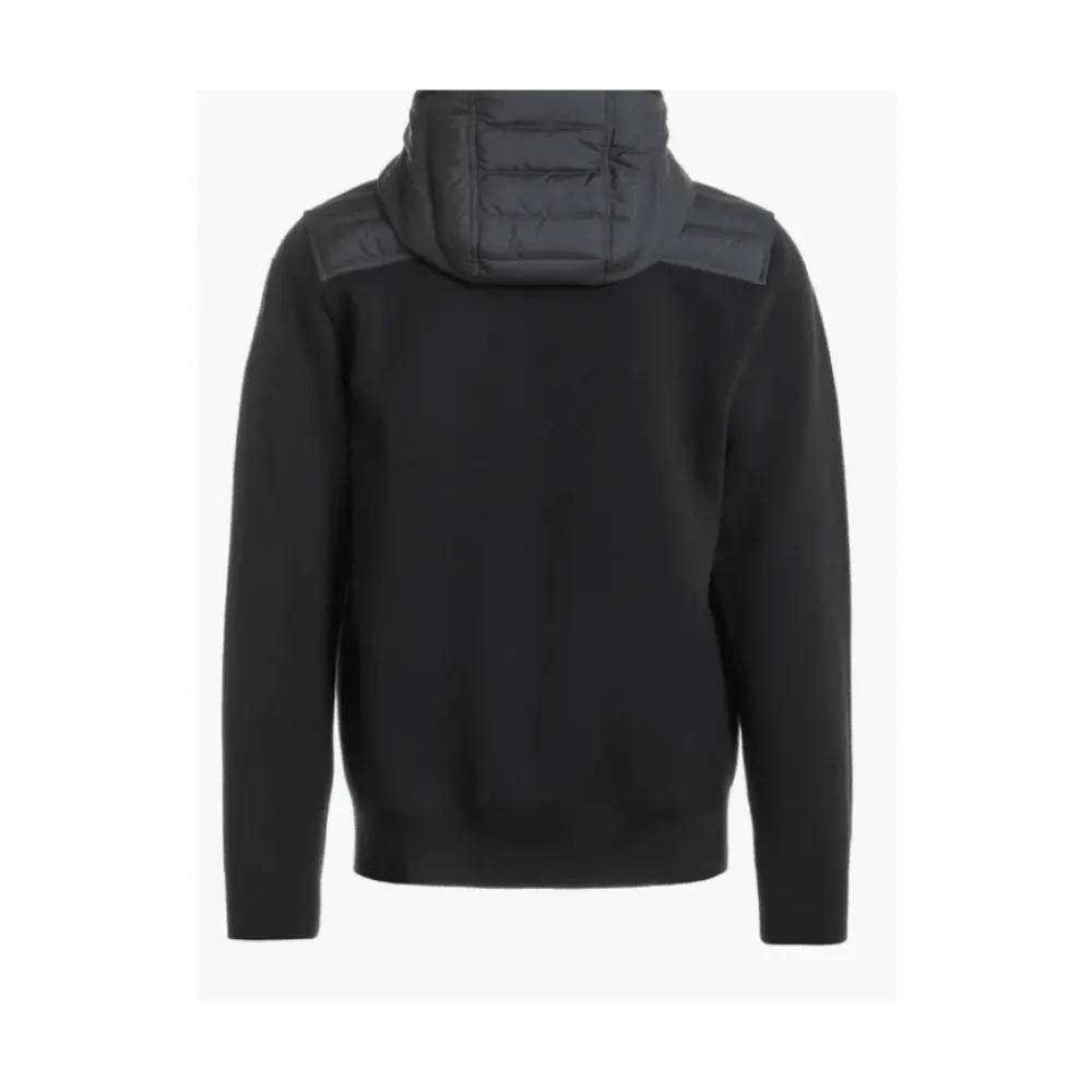 Jakker^Parajumpers Hættetrøje med Duvet Finish Sort