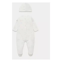Bodystocking & Sæt^Moncler Baby Romper med Kappe Hvid