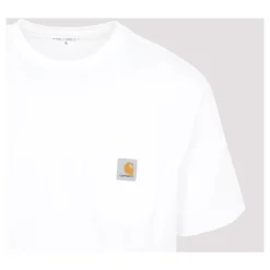 T-Shirts^Carhartt Wip Bomuld Lomme T-Shirt Hvid