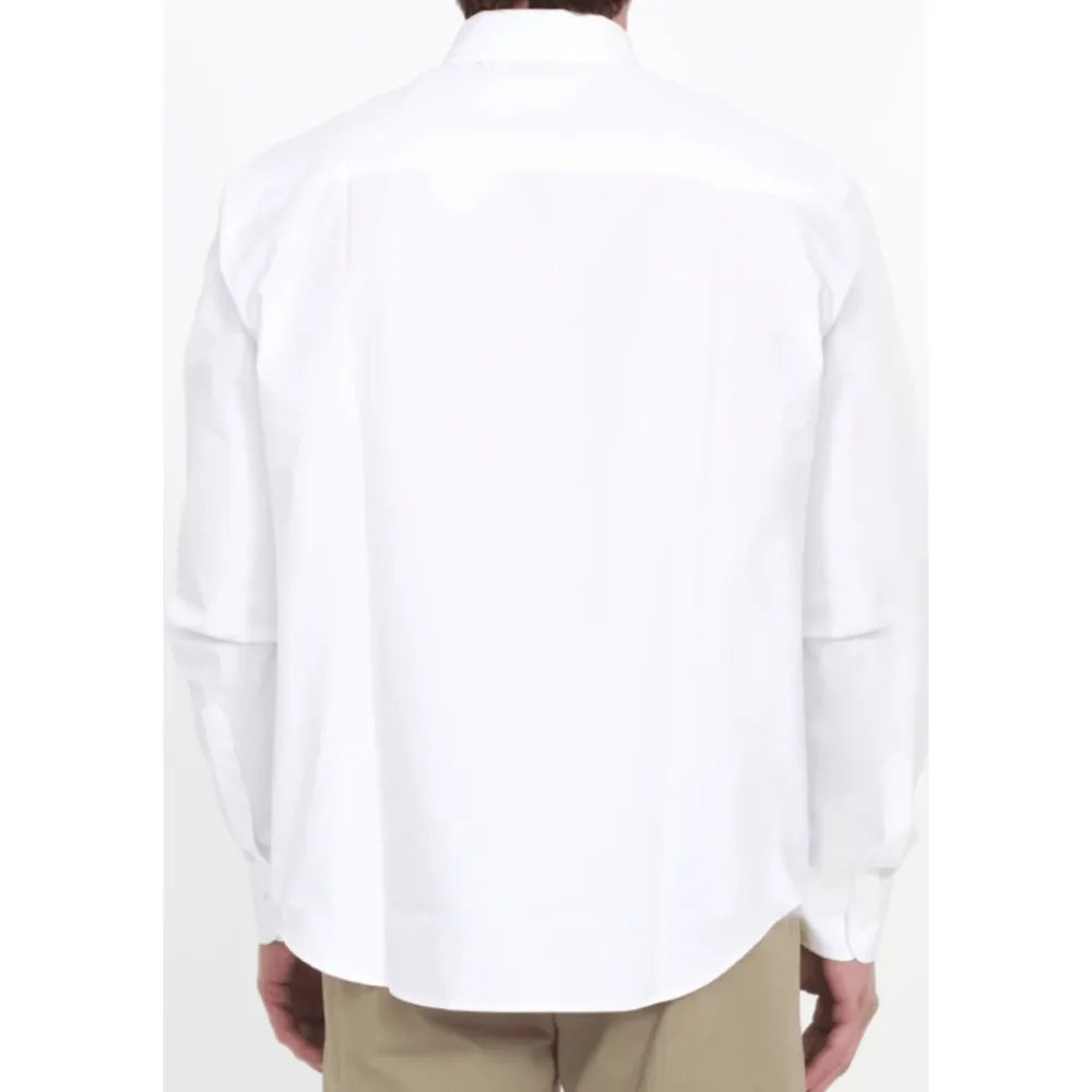 Skjorter^Ami Paris Bomuld Poplin Skjorte - Klassisk Hvid