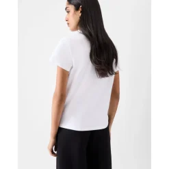 T-Shirts<Jacquemus Bomulds T-Shirt Gros Grain Hvid