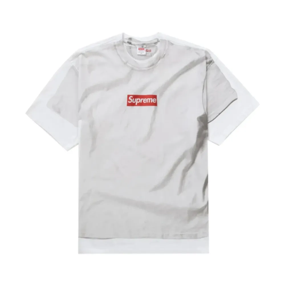 T-Shirts<Supreme Box Logo T-shirt Hvid