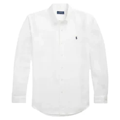 Skjorter<Ralph Lauren Linnedskjorte Hvid