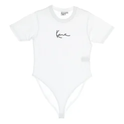 Bodystocking & Sæt^Karl Kani Signature Tee Bodysuit Kort Ærme Hvid