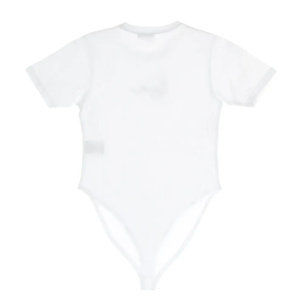 Bodystocking & Sæt^Karl Kani Signature Tee Bodysuit Kort Ærme Hvid