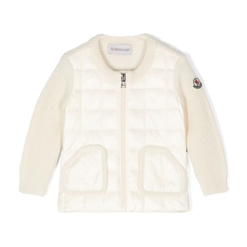 Jakker^Moncler Strikket Cardigan Hvid