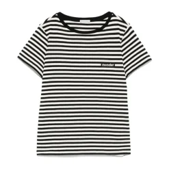T-Shirts<Moncler T-shirt SS Mode Stil Hvid