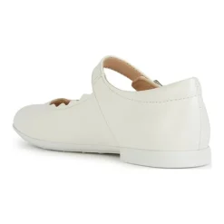 Ballerinasko<Geox e Ballerina Sko til Piger Hvid