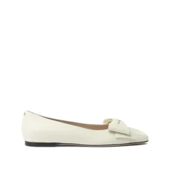 Ballerina Sko<Valentino Garavani e Bow Ballet Flats Hvid
