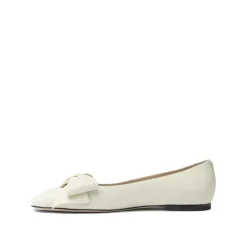 Ballerina Sko<Valentino Garavani e Bow Ballet Flats Hvid