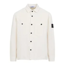 Skjorter^Stone Island e Casual Skjorter Hvid