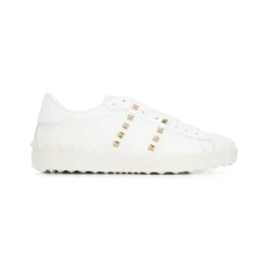 Sneakers^Valentino Garavani e flade sko med Rockstud-detaljer Hvid