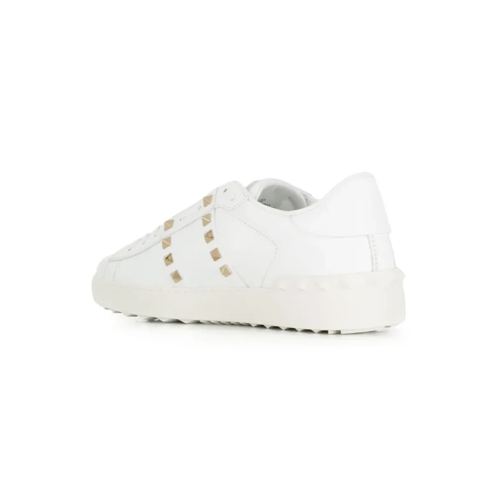 Sneakers^Valentino Garavani e flade sko med Rockstud-detaljer Hvid