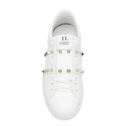 Sneakers^Valentino Garavani e flade sko med Rockstud-detaljer Hvid