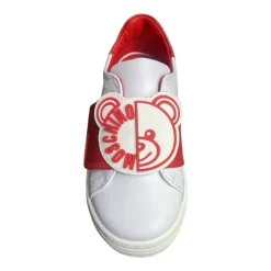 Sneakers^Moschino e lave top børnesneakers Hvid