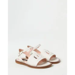 Sandaler^Dolce & Gabbana e lædersandaler Hvid