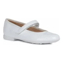 Ballerinasko<Geox e Pigesko Ballerina Hvid