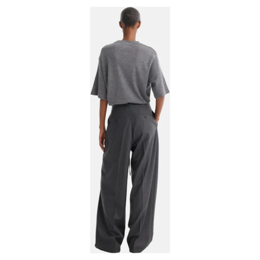 Bukser<Róhe HW25 Wide Trousers Grå