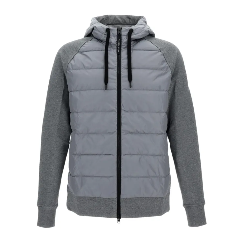 Jakker^Canada Goose HyBridge Huron Full Zip Hoodie Grå