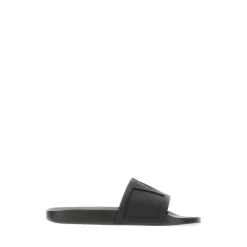 Sandaler<Valentino Garavani Hyggelige hjemmesko til mænd og kvinder Sort