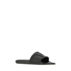 Sandaler<Valentino Garavani Hyggelige hjemmesko til mænd og kvinder Sort