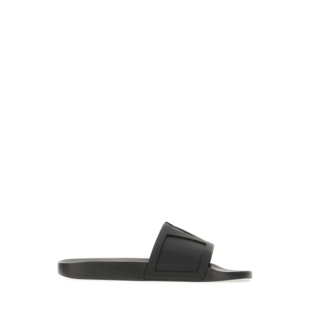 Sandaler<Valentino Garavani Hyggelige hjemmesko til ultimativ komfort Sort