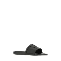 Sandaler<Valentino Garavani Hyggelige hjemmesko til ultimativ komfort Sort