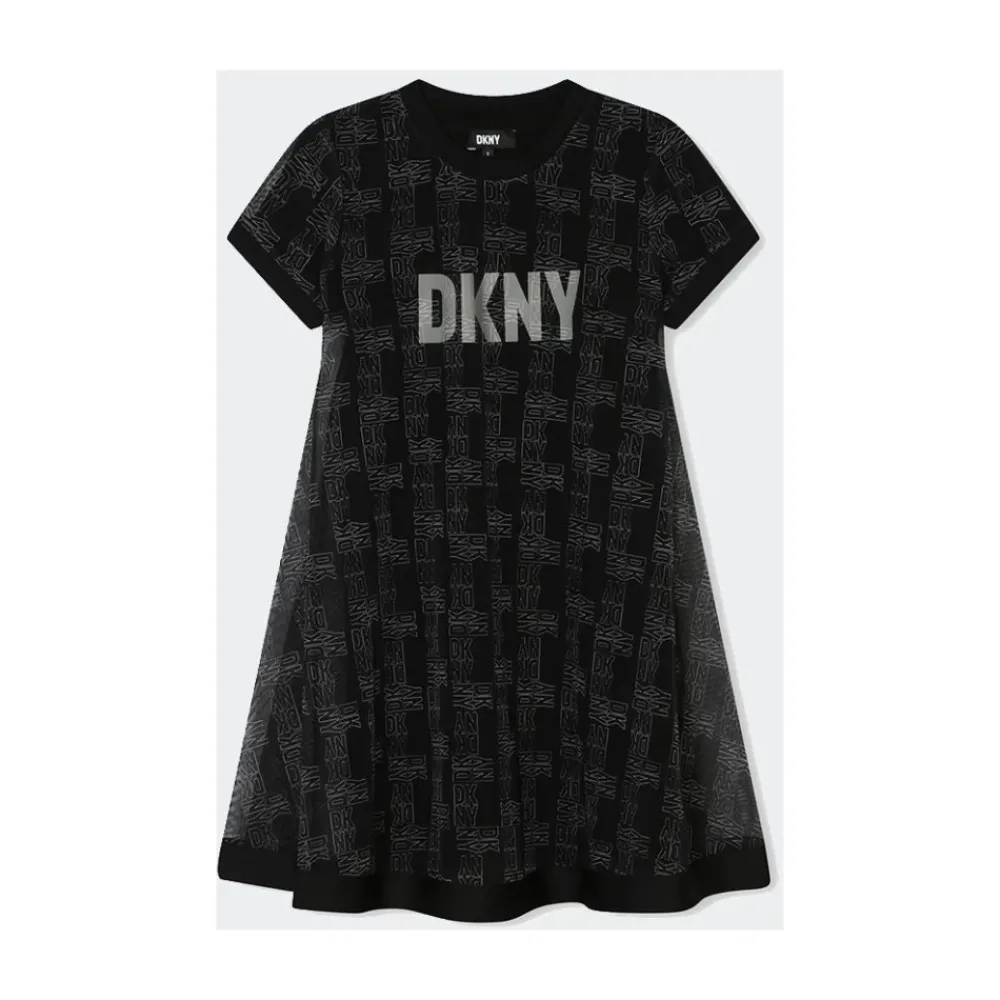 Kjoler & Nederdele^DKNY 2-i-1 Kjole Sort