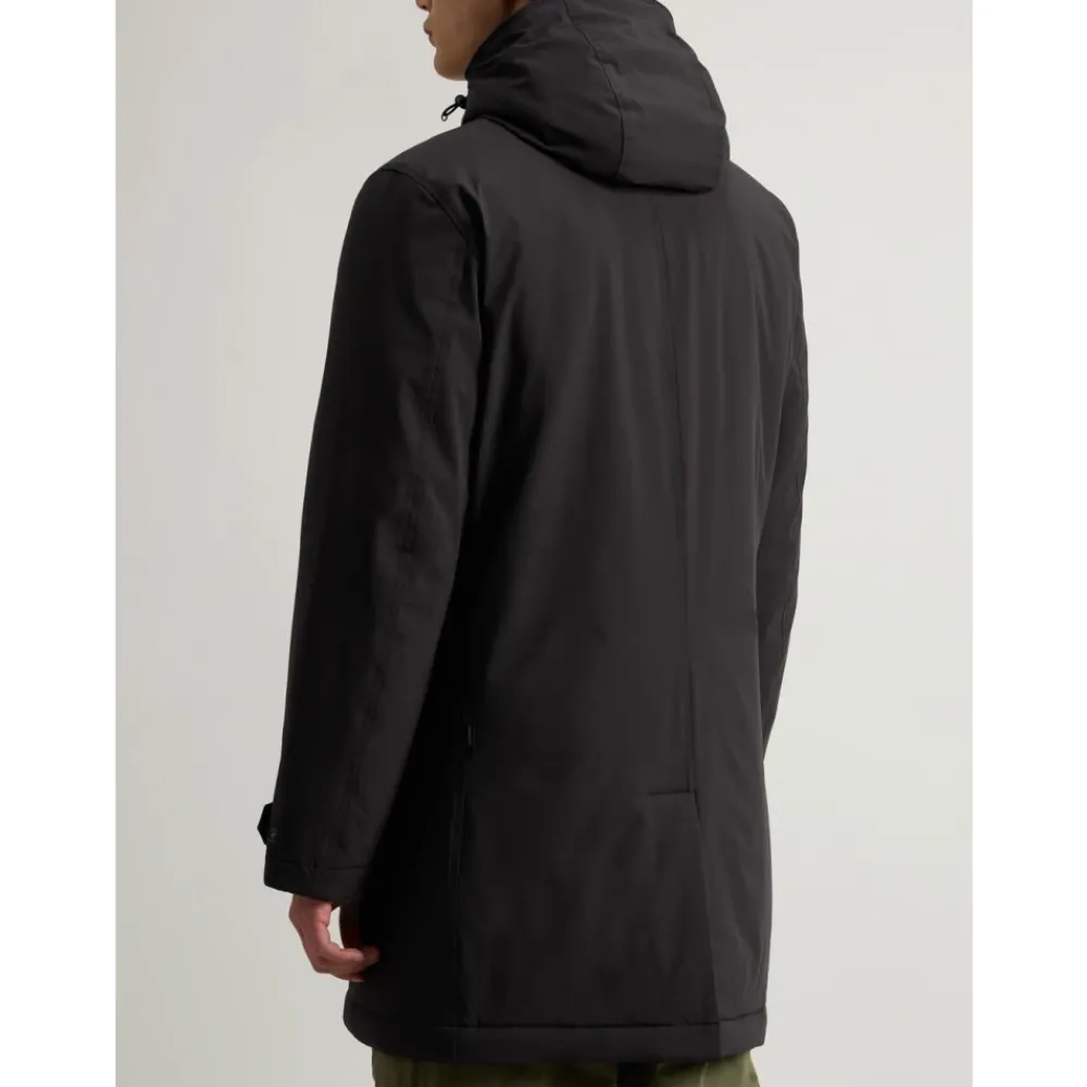 Frakker<Woolrich 2-i-1 Vandtæt Vinterfrakke Sort