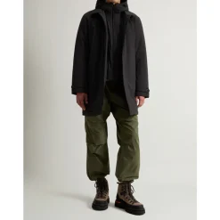 Frakker<Woolrich 2-i-1 Vandtæt Vinterfrakke Sort