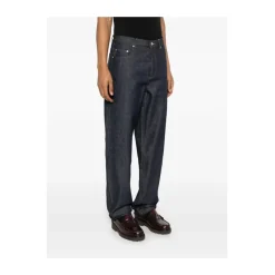 Jeans^A.P.C. Indigo Denim Straight Leg Jeans Blå