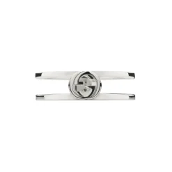 Smykker^Gucci Interlocking Interlocking G ring i sterlingsølv lille 6mm Grå