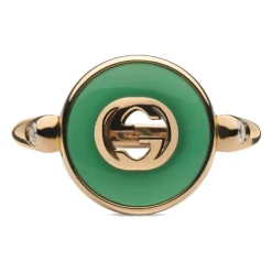 Smykker^Gucci Interlocking Ring i lyserød guld Multifarvet
