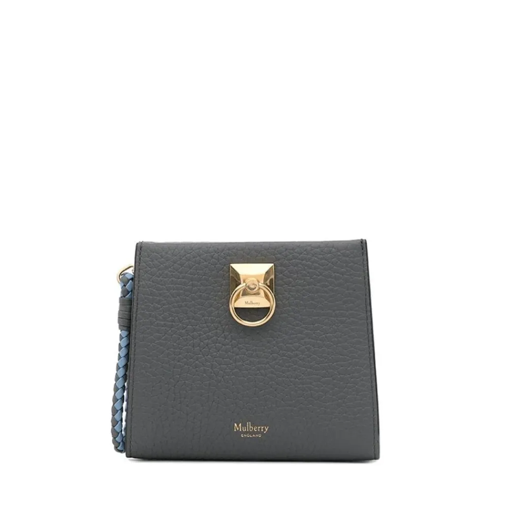 Clutch<Mulberry Iris Coin Zip Around Clutch Grå