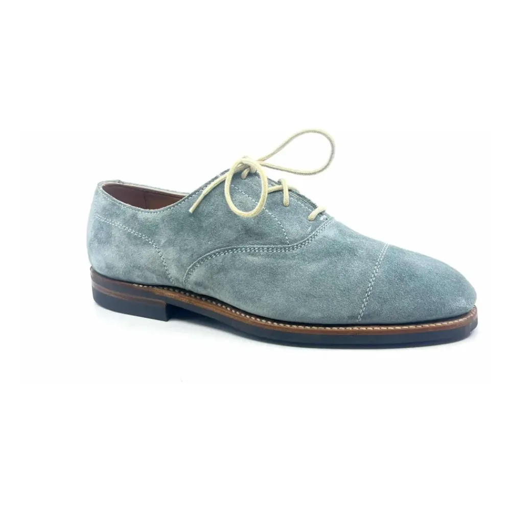 Snøresko<Crockett & Jones Isabelle Oxford Blå