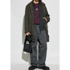 Frakker<Stone Island Isoleret frakke Let Kompakt Touch Poly-TC Grøn