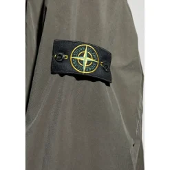 Frakker<Stone Island Isoleret frakke Let Kompakt Touch Poly-TC Grøn