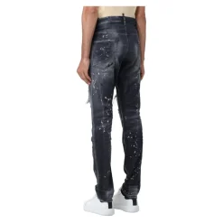 Jeans^Dsquared2 Italienske Jeansbukser Fremstillet i Italien Sort