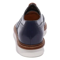 Snøresko^Tod's Italienske Oxford-sko med brogue-detaljer Blå